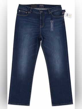 Chaps Slimming Fit Straight Jeans Women’s Size 12 Short